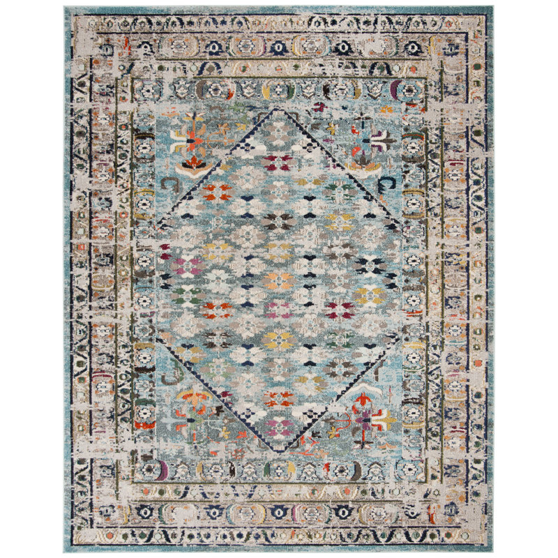 Mcbroom Oriental Area Rug, Rectangle 244 x 305cm