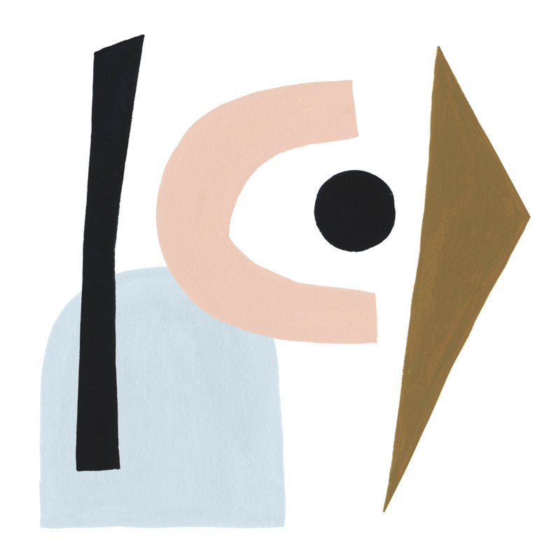 UA CH Informal Formation II by Grace Popp - Wrapped Canvas Painting, 91cm H x 91cm W