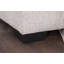 Modèle 1AB55176E76C49A1A3BDCEAC38786EDF Canapé modulaire en chenille ivoire avec 2 coussins décoratifs