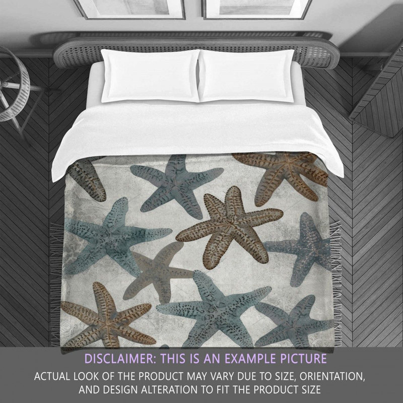 Ocean Starfish Comforter, Twin Comforter