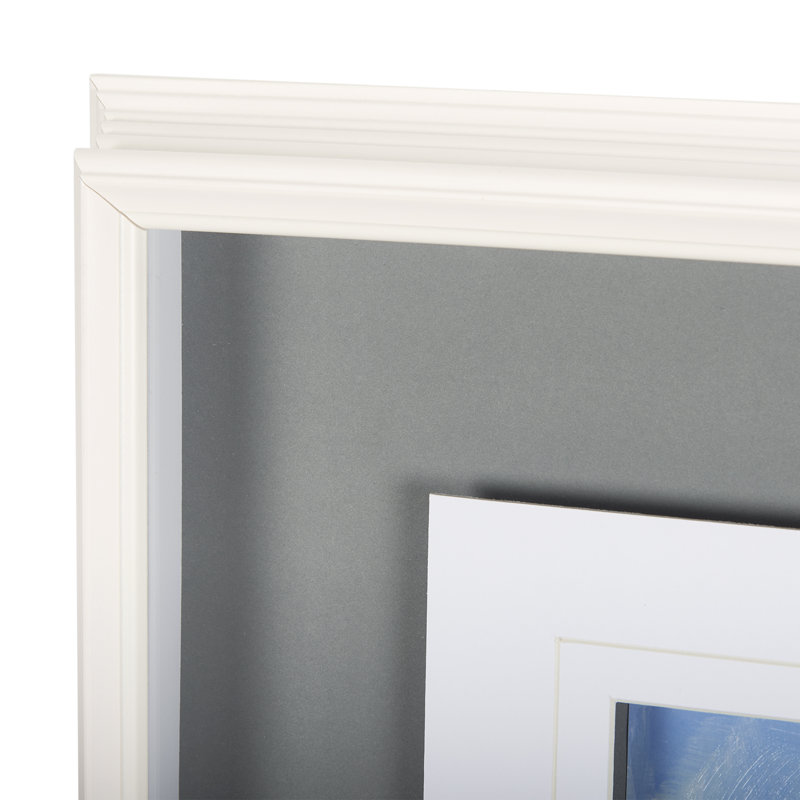 Sunrise Valley I a Hand Embelished Textured Framed Art Print Matted under Glass