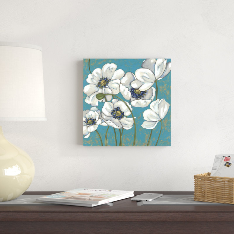 Coquelicots Lakeside I, H 12 po x l 12 po