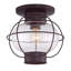 Plafonnier encastré 1 lumière l 11,5 po-1331781293
