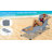 3-In-1 Heavy Duty Tanning Chair With Face Hole, Adjustable 5-Position Folding Chaise Lounge For Outdoor Sunbathing And Relaxation