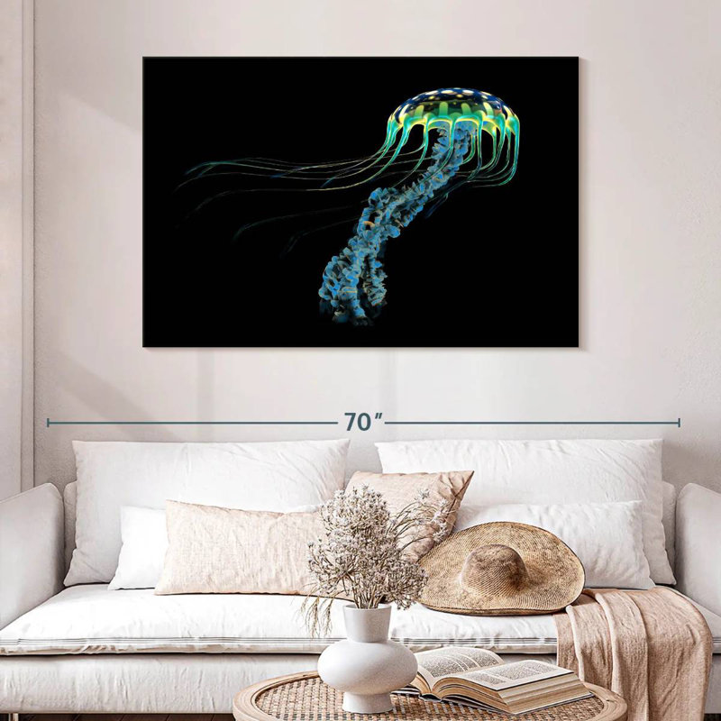 Brampt Dancing Jellyfish, 8" H x 12" W