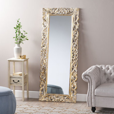 Vivan Wood Rectangle Mirror