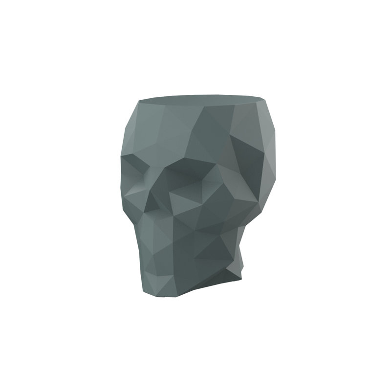 Skull - Stool, Green