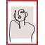 Figure and Form 1 by Romina Gadler - Framed Wall Art-1869802698-1869802701