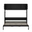 Lit escamotable double avec armoires de rangement