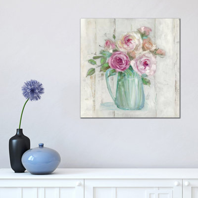 «Cottage Sweet Bouquet I» par Sally Swatland - reproduction d'art