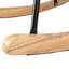 Chaise berçante rembourrée Lavish Home Teddy, crème-209486361