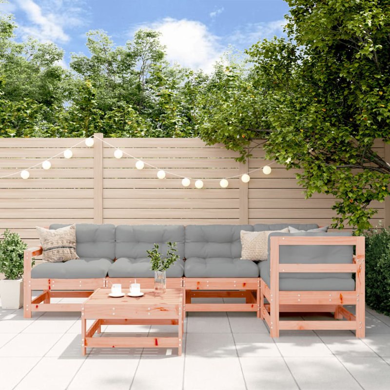 Dolly 66cm Wide L-Shaped Patio Sofa, Grey, White