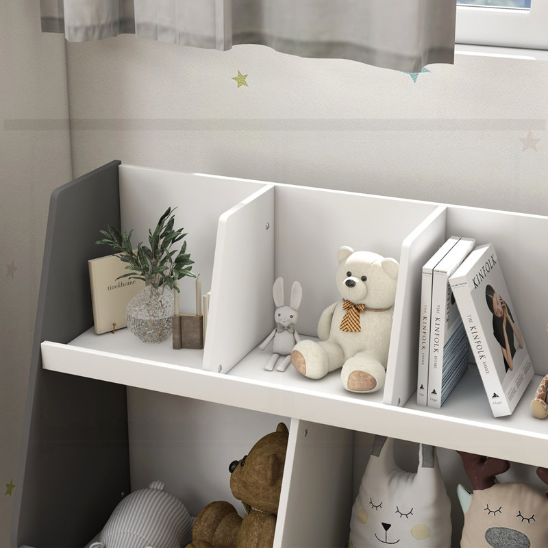 Bibliothèque de rangement pour jouets pour tout-petits