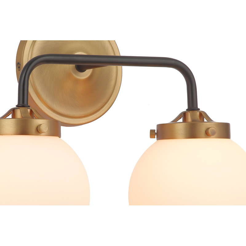 Éclairage pour meuble-lavabo à 2 lumières à intensité variable Franklim