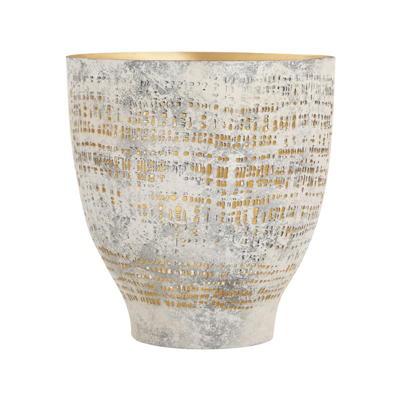Hector Candleholder - Large Whitewash