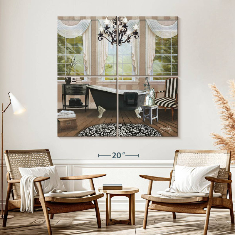 Kerrick Chandelier Bath I, 57'' H x 57'' W
