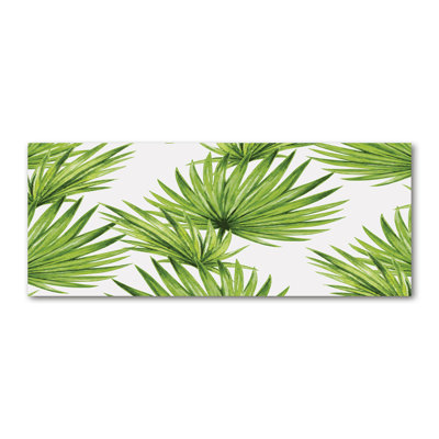 Tropical Leaves - Wrapped Canvas Print