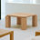 Solid Wood Square Coffee Table