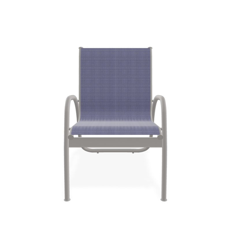 Fauteuil de patio Gardenella, Gris chaleureux texturé, Brise