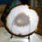 Picturesque Polished Thin Agate Plate