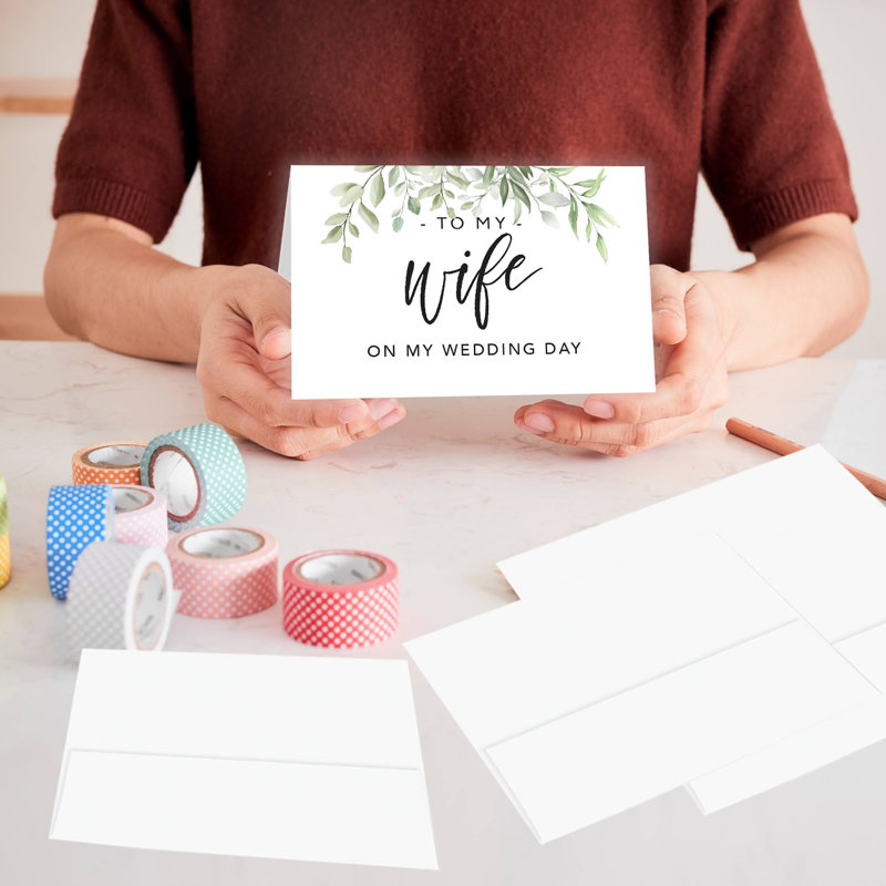 Carte de mariage de verdure