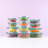 JoyJolt Fluted Glass Food Storage Containers with Leakproof Lids, Set of 12-93241399