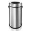 17 gallons Poubelle commerciale en acier inoxydable