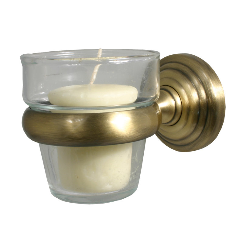 Beresford 4'' H Brass Wall, Antique Brass