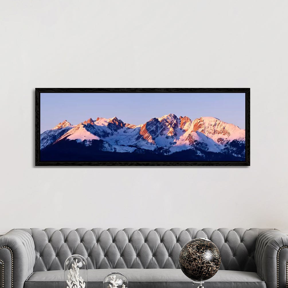 Rocky Mountain Range by Dan Ballard - Panoramic Print on Canvas