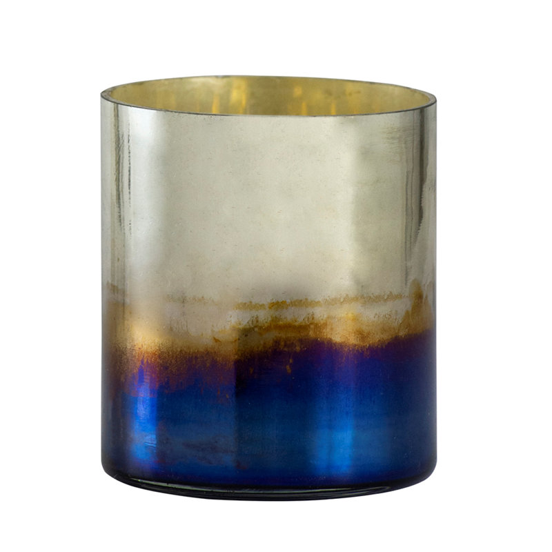 Scented Jar Candle with Glass Holder