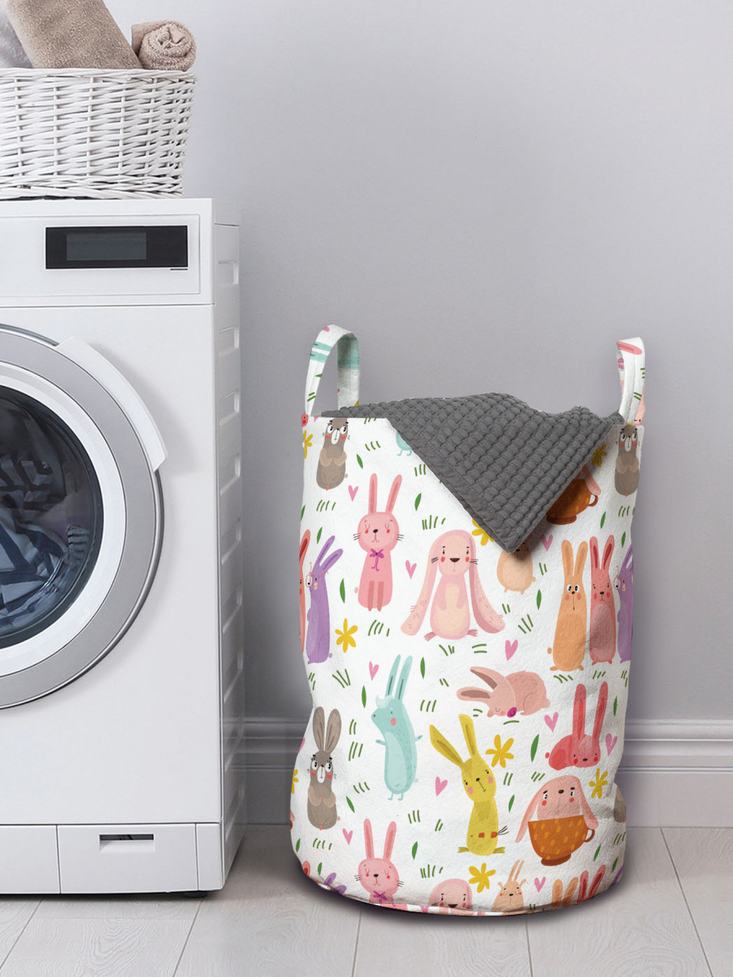 Rebrilliant Fabric Laundry Bag