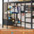 Loft Bed With Desk And Led Lights Junior Loft Bed Twin Size With Charging Station & Storage Shelves And Drawers Twin Metal Bed With Clothes Rail,safety Guard & Ladder,no Box Spring Needed-5395719