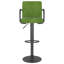 vidaXL Bar Stool Light Green Velvet-135720755