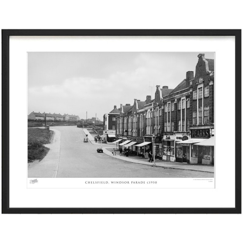 Chelsfield, Windsor Parade C1950 by Francis Frith - Single Picture Frame Print, 40cm H x 50cm W x 2.3cm D