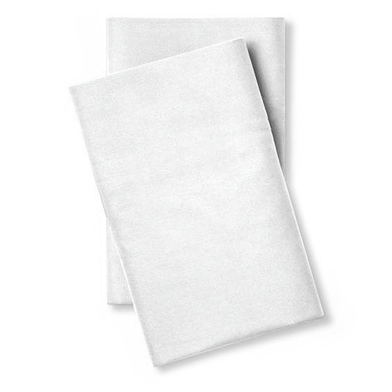 100% Cotton Percale - Set of 2, California King, White