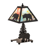 Rustic Lodge Table Lamp