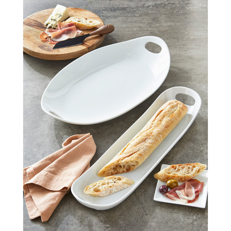 Whiteware Baguette Platter