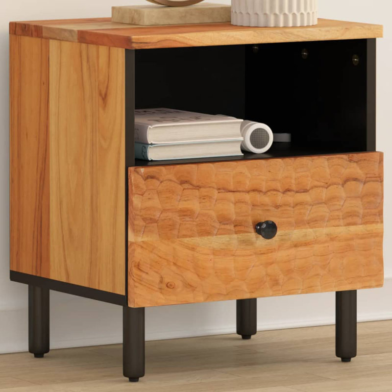 Beltz 40cm W Iron Bedside Table