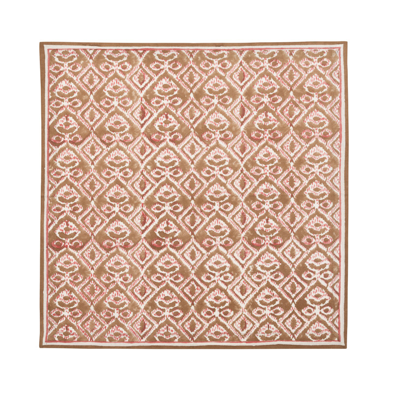 Alfresco Napkin, Brown/Orange
