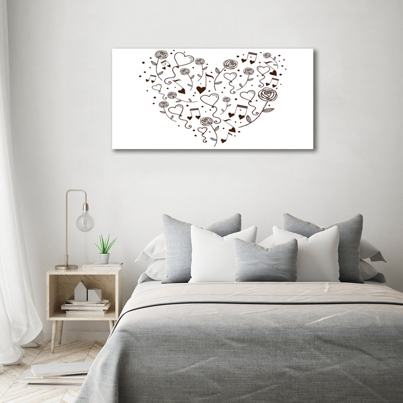 Heart - Wrapped Canvas Print