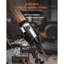Air Hammer, 3500BPM Pneumatic Hammer with 2.76-inch Stroke & 4PCS Chisels Round Shank, Pistol-Grip Compact Air Chisel Pneumatic Shovel Tool for Cutting Punching Scraping