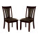 Gabaldon Faux Leather Upholstered Slat Back Side Chair