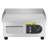 Commercial Electric Griddle, 13.98 x 11.81 inch, 1750W, 122-570°F Adjustable Temp Control, Stainless Steel Countertop Flat Top Grill with 2 Spatulas and 2 Brushes, for Steak, Pancake, Squid