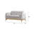 Penright Loveseat Gray-812643099