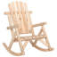 Ensemble de salon de jardin en bois massif 4 pièces Johnsburg