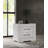 2-Drawer Nightstand Bedside Table High Gloss-1031666348