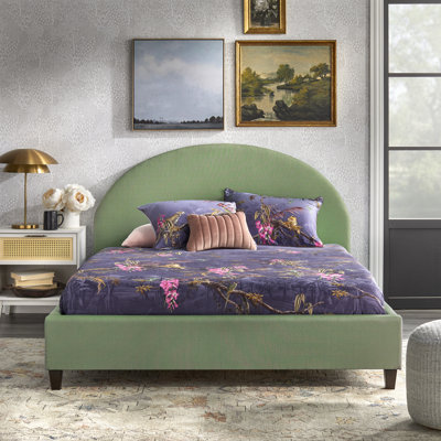 Upholstered Panel Bed