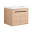 Meuble-lavabo moderne 24 po avec lavabo en résine