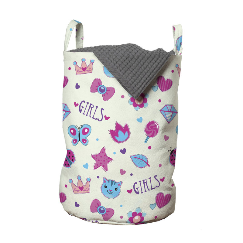 Fabric Laundry Bag with Handles
