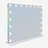 Aeman Rectangle Aluminium LED Mirror